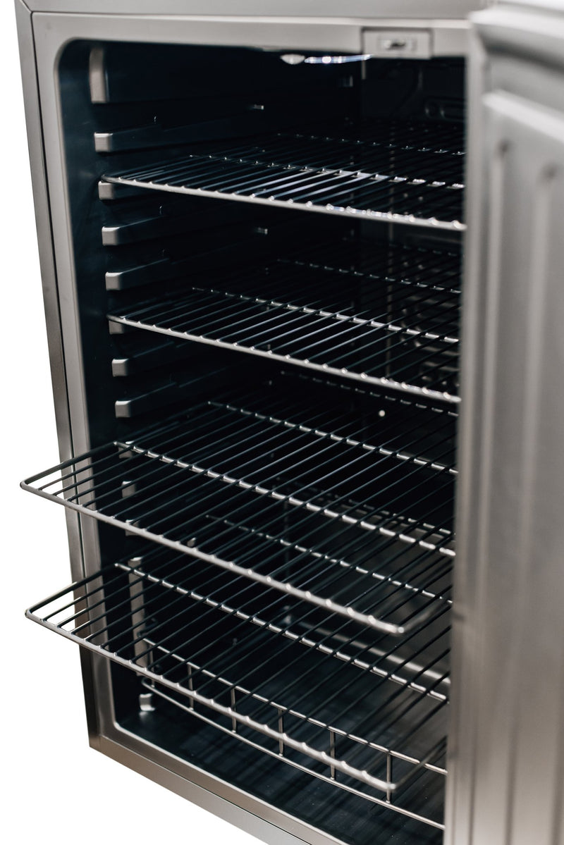 Load image into Gallery viewer, Deluxe Outdoor Approved Refrigerator with Stainless Steel Door and Handle (4.1c) - NEW REVERSIBLE DOOR
