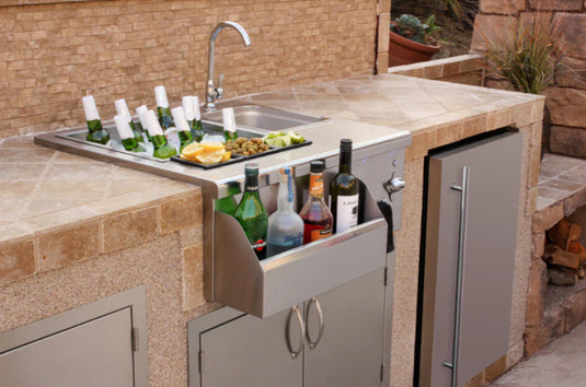 30" Beverage & Prep Station