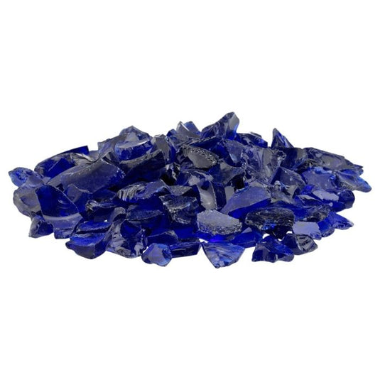 Recycled Fire Pit Glass - Medium - 10 Lb Bag