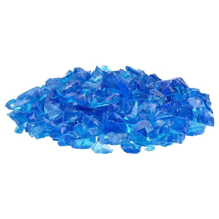 Load image into Gallery viewer, Recycled Fire Pit Glass - Medium - 10 Lb Bag
