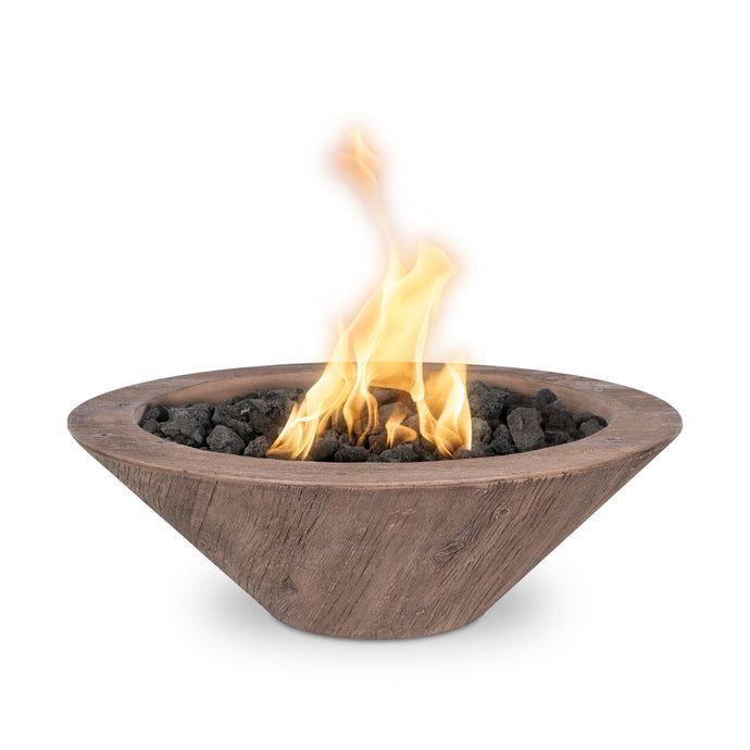 Cazo Fire Bowl Gfrc Wood Grain
