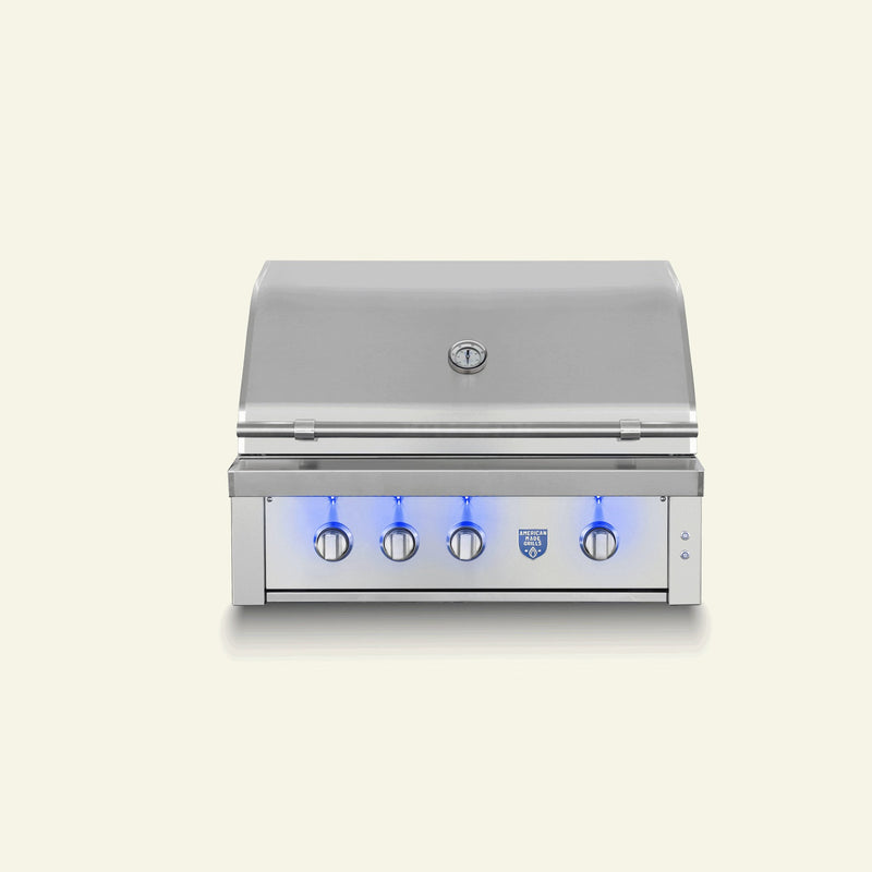 Load image into Gallery viewer, American Made Grills - Estate Freedom , Stainless Steel U-Tube Burners - Includes Grill Cover
