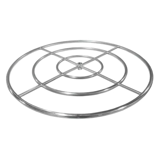 Firegear Stainless Steel Double Ring Burner 1/2" NPT Inlet
