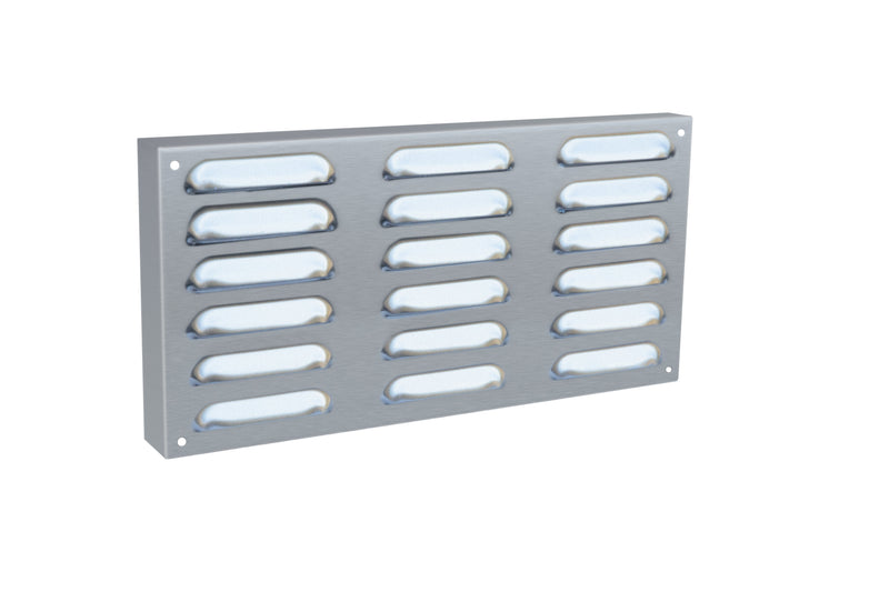 Load image into Gallery viewer, Summerset Grills 6" x 12" Stainless Steel Durable Masonry Frame Island Vent Panel

