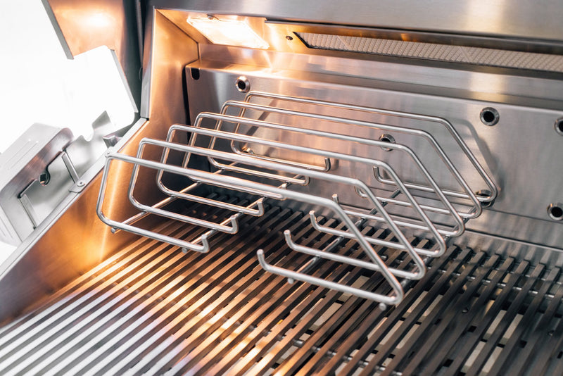 Load image into Gallery viewer, Quest Grill - Includes Grill Cover, Rotisserie, Rib Rack, Smoker Box &amp; Griddle Plate
