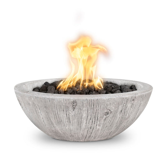 Sedona Fire Bowl Gfrc Wood Grain