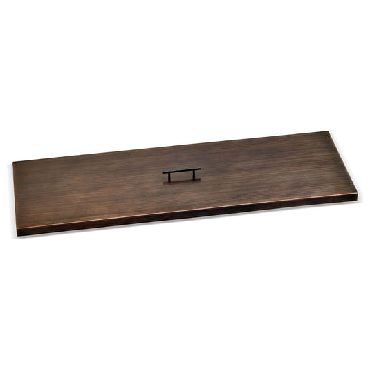 Rectangular Oil Rubbed Bronze Drop-In Pan Cover