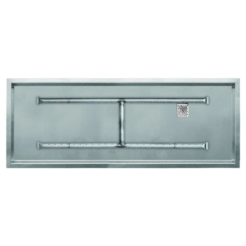 Load image into Gallery viewer, Firegear Stainless Steel Linear Drop-In Pan H Burner Gas Fire Pit Kit
