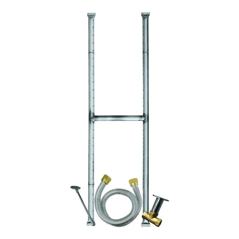 Load image into Gallery viewer, Firegear Stainless Steel Fire Pit H Burner Kit
