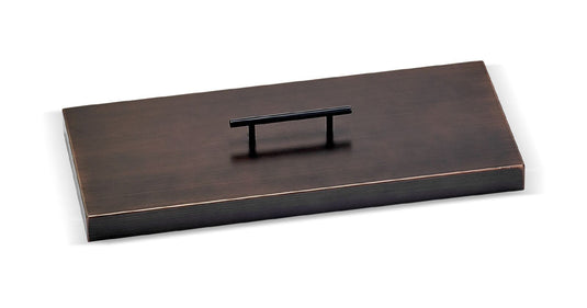 Rectangular Oil Rubbed Bronze Drop-In Pan Cover