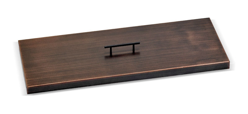 Load image into Gallery viewer, Rectangular Oil Rubbed Bronze Drop-In Pan Cover
