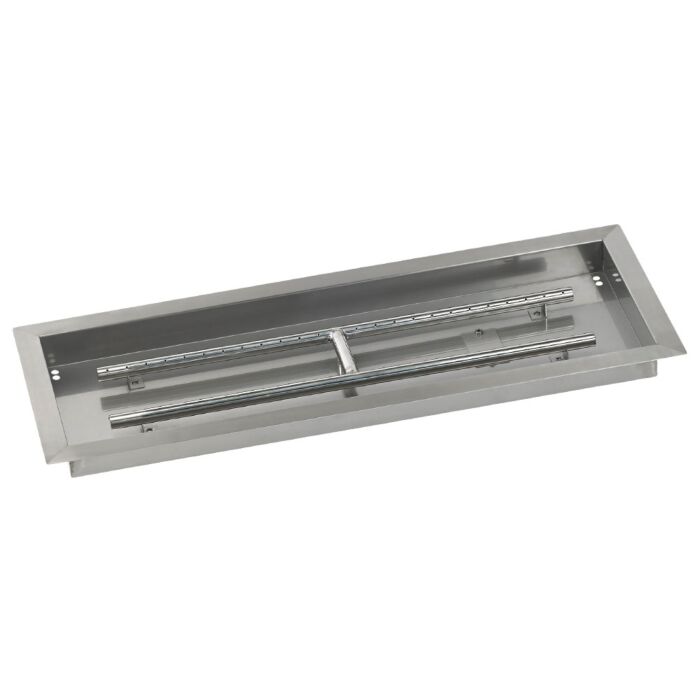 Load image into Gallery viewer, Stainless Steel Rectangular Drop-In Fire Pit Pan

