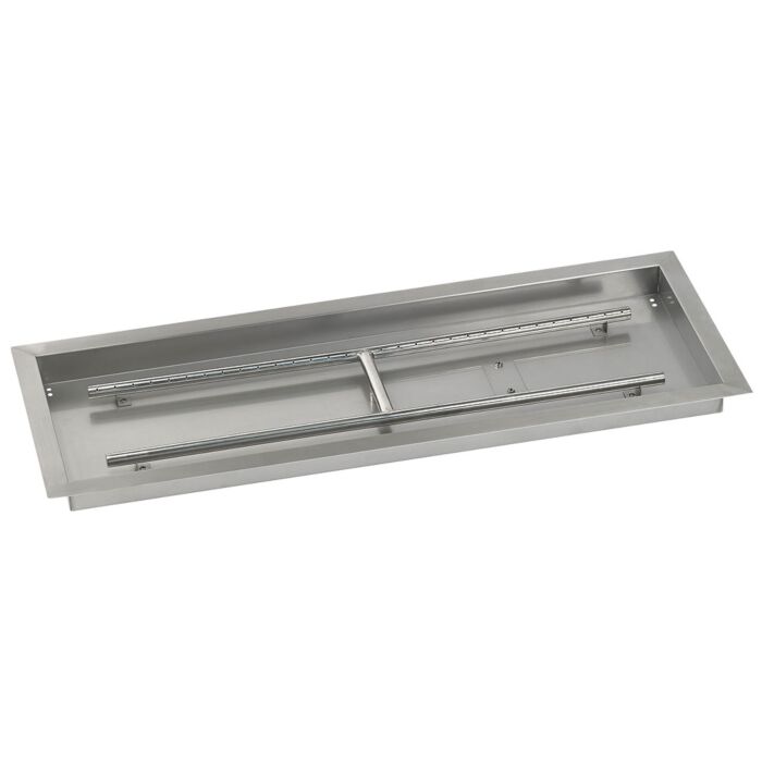 Load image into Gallery viewer, Stainless Steel Rectangular Drop-In Fire Pit Pan
