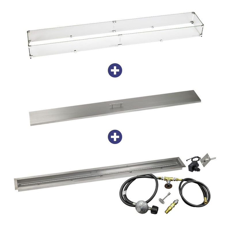 Load image into Gallery viewer, Linear Channel Drop-In Pan with Spark Ignition Kit - Bundle
