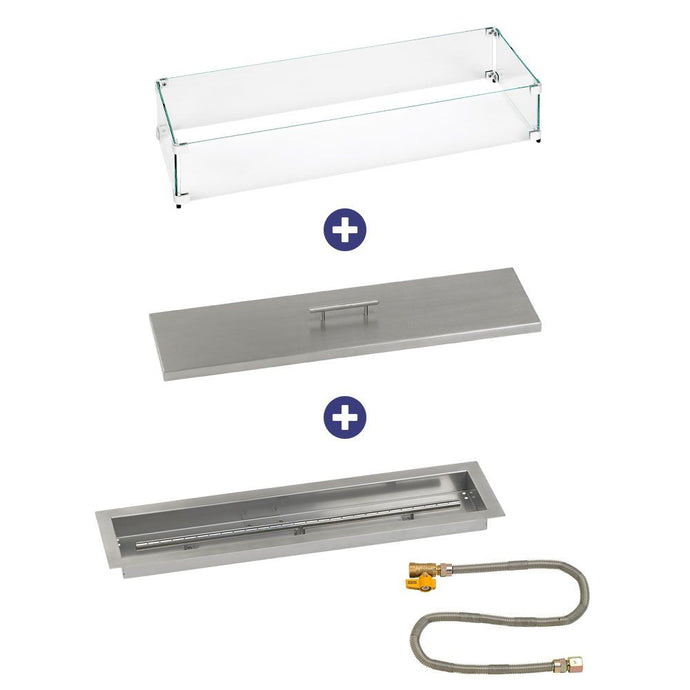 Linear Drop-In Pan with Match Light Kit - Bundle