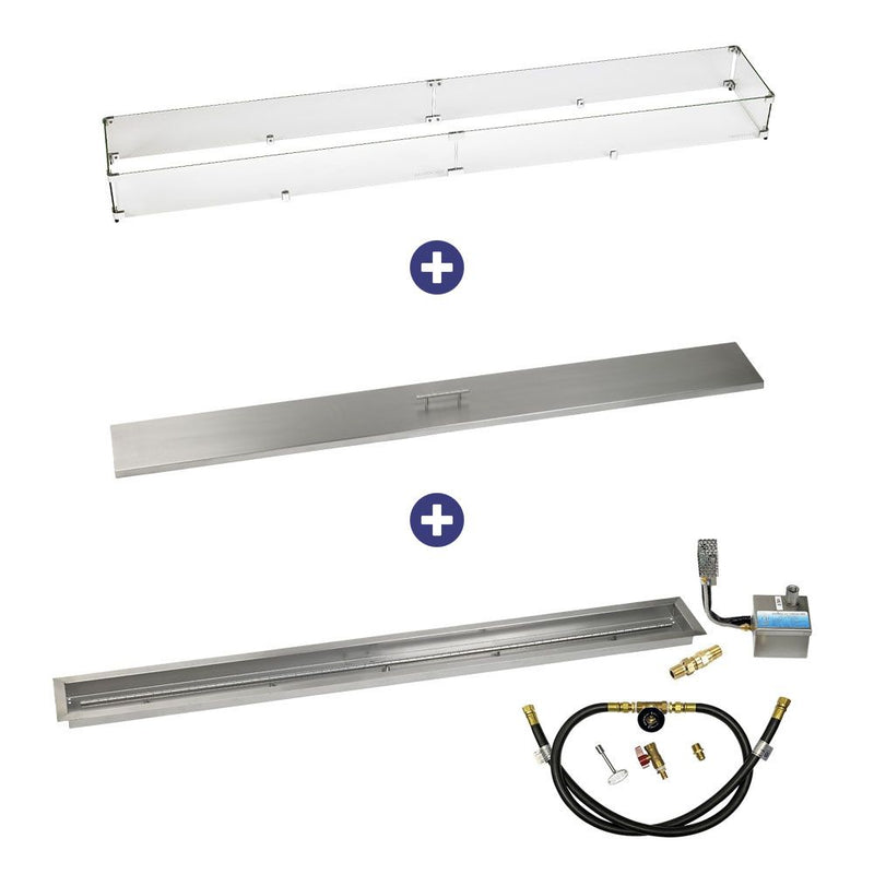 Load image into Gallery viewer, Stainless Steel Linear Channel Drop-In Pan with AWEIS System - Bundle
