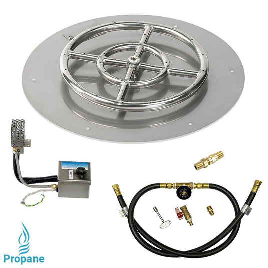 Round Stainless Steel Flat Pan with AWEIS System