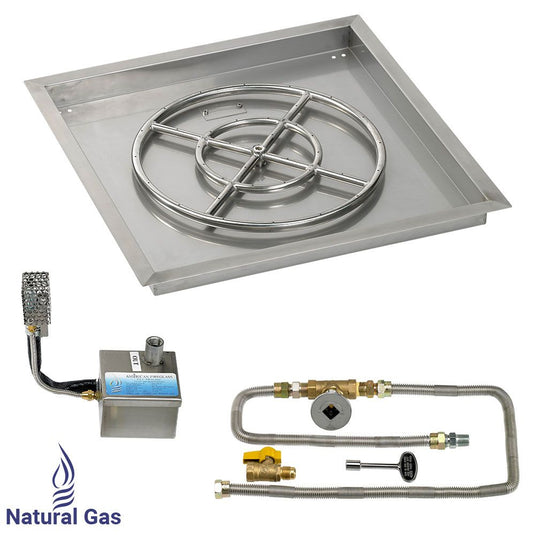 Square Stainless Steel Drop-In Pan with AWEIS System