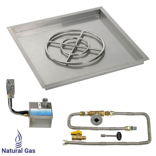 Square Stainless Steel Drop-In Pan with AWEIS System