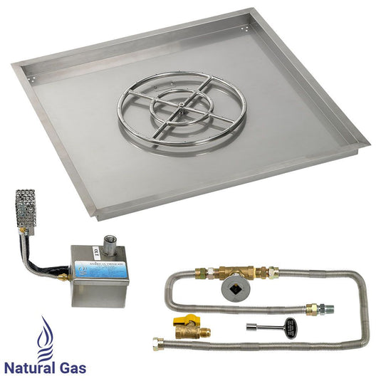 Square Stainless Steel Drop-In Pan with AWEIS System