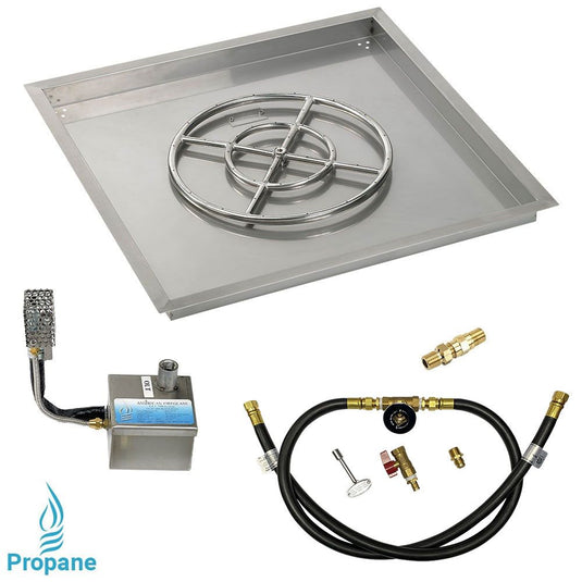 Square Stainless Steel Drop-In Pan with AWEIS System