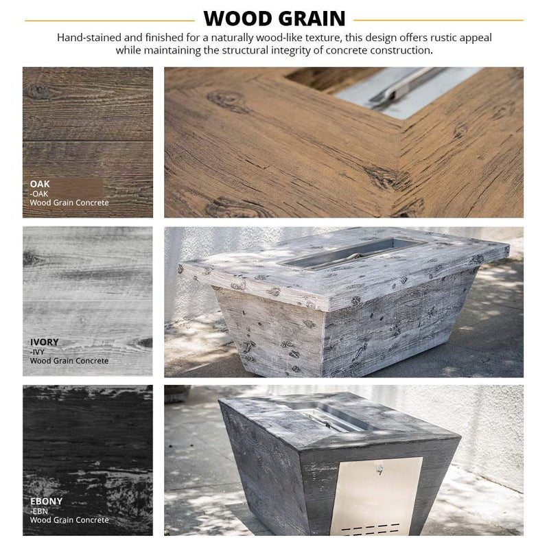 Load image into Gallery viewer, Big Sur Wood Grain Fire Pit
