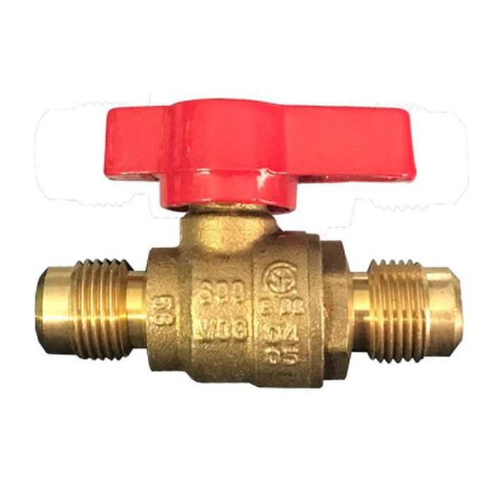 Firegear Gas Ball Valve Flare - 3/8