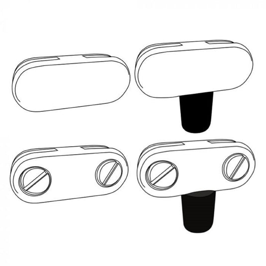 Firegear High Quality Secure Design Straight Installation Connector Bracket Set 4 Pieces
