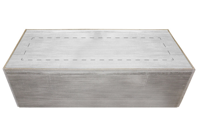 Firegear High Quality Structural Steel Linear Fire Pit Enclosure