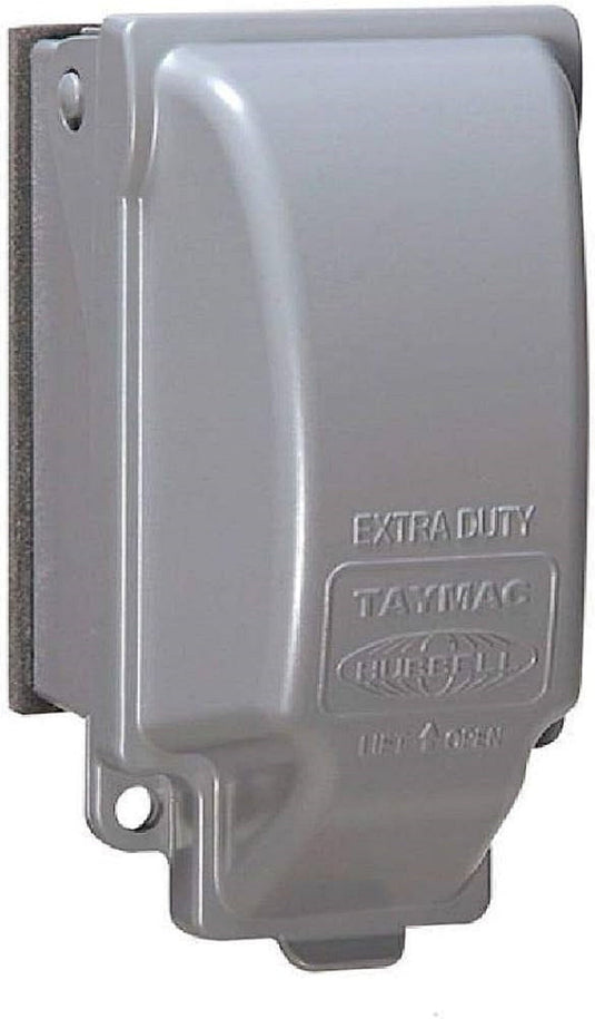 Firegear Grey Single Gang Weather Cover For Wall Switch