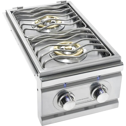 Summerset Grills TRL Built-In Stainless Steel Double Side Burner - Liquid Propane