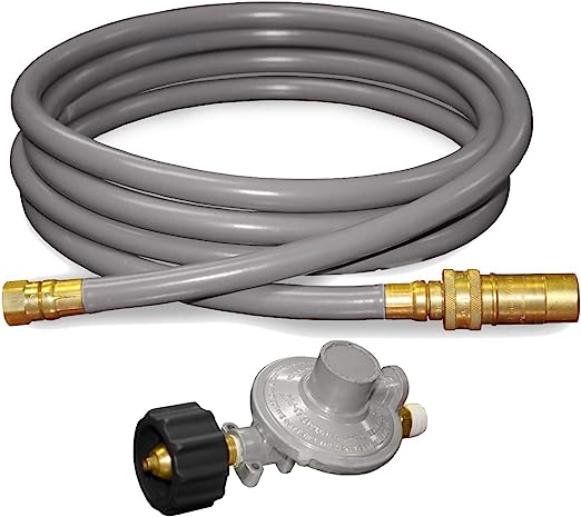 Firegear Propane Quick Disconnect Kit - 12-Foot - 80K BTU Liquid Propane