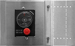Firegear ESTOP Control Panel Kit For Use When Building Fire Pit Enclosures With SRW Block Or Pavers