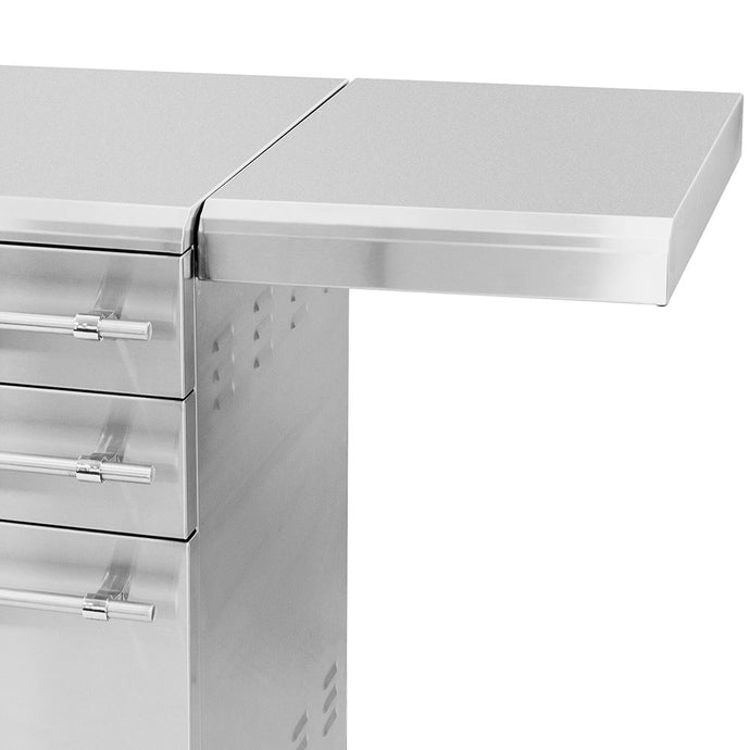 American Made Grill Stainless Steel Muscle Side Shelf Fits Right Side Of AMG Grill