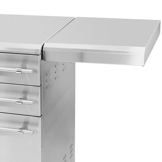 American Made Grill Stainless Steel Muscle Side Shelf Fits Right Side Of AMG Grill