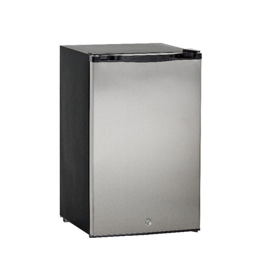 Summerset Grills 20" 4.5C Stainless Steel Security Lock Right To Left Opening Compact Refrigerator