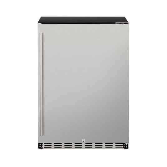 Summerset Grills 24" 5.3C High Quality Stainless Steel Outdoor Rated Refrigerator