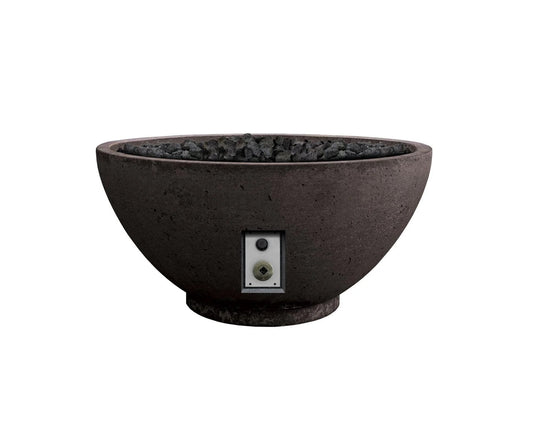 Firegear 29" Durable Concrete Sanctuary 3 Gas Fire Pit Bowl With AWS Ignition System - 65K BTU NG