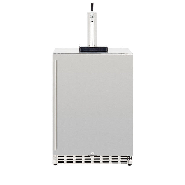 Summerset Grills 6.6C Deluxe Stainless Steel No Tap Outdoor Rated Kegerator