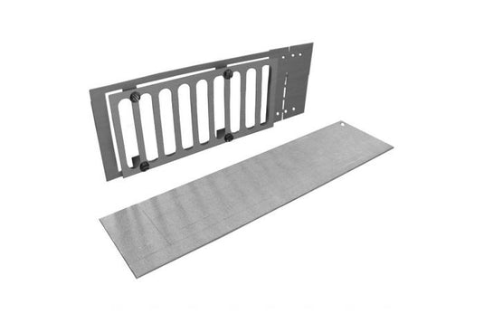 Firegear Stainless Steel Paver Vent Kit With Mounting Plate And Lintel, 3.625 x 8