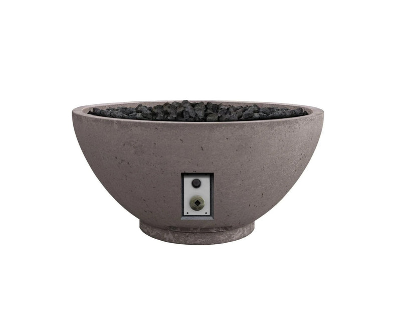 Load image into Gallery viewer, Firegear 29&quot; Durable Concrete Sanctuary 3 Gas Fire Pit Bowl With AWS Ignition System - 65K BTU NG
