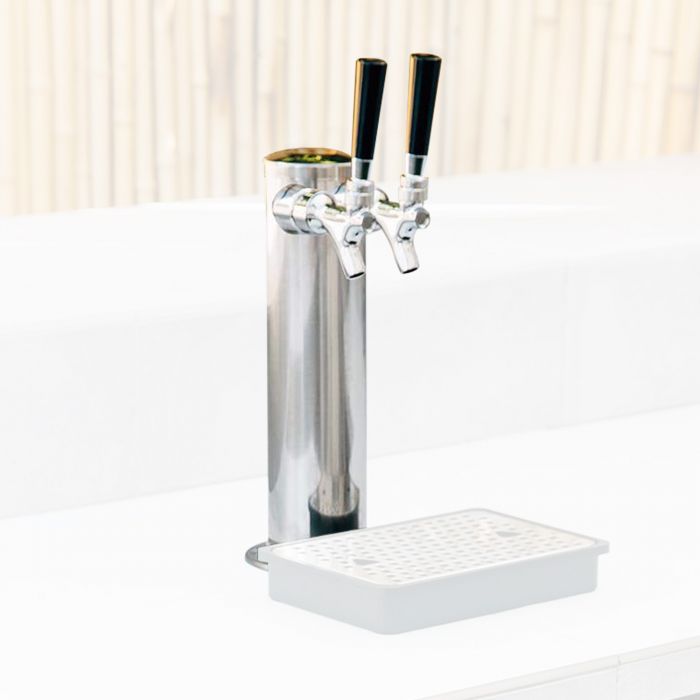 Load image into Gallery viewer, Summerset Grills Premium Stainless Steel Double Outdoor Kitchen Keg Kegerator Tap
