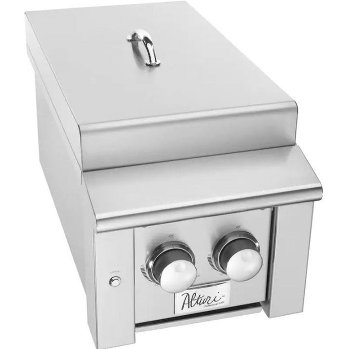 Summerset Grills Alturi Built-In Stainless Steel Double Side Burner - Natural Gas