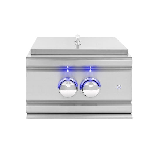 Summerset Grills TRL Built-In Power Burner With Wok Ring And Stainless Steel Lid - Natural Gas