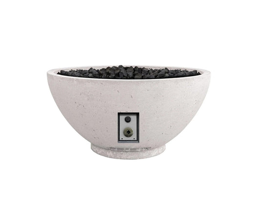 Firegear Durable Concrete Sanctuary 2 Gas Fire Pit Table With AWS Ignition System - 65K BTU NG LP